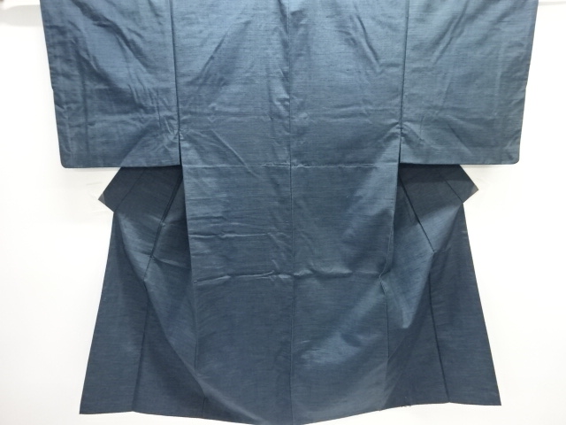JAPANESE KIMONO / MENS ENSEMBLE KIMONO / SILK / TSUMUGI